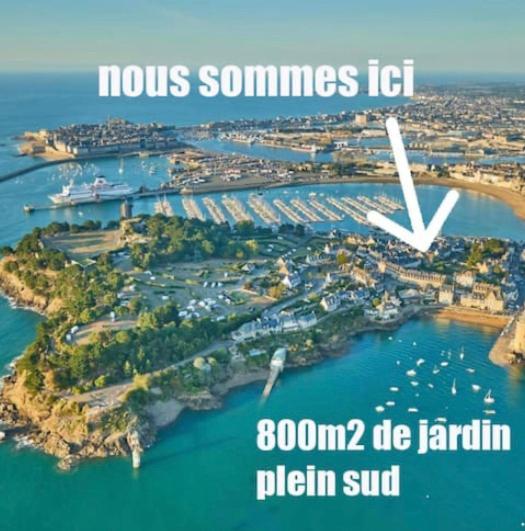 Appartement Moonrise - Plage 50M - Rue Gratuite 圣马洛 外观 照片