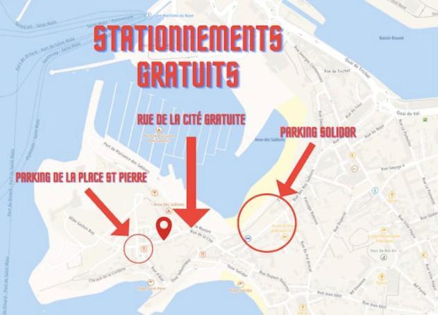 Appartement Moonrise - Plage 50M - Rue Gratuite 圣马洛 外观 照片